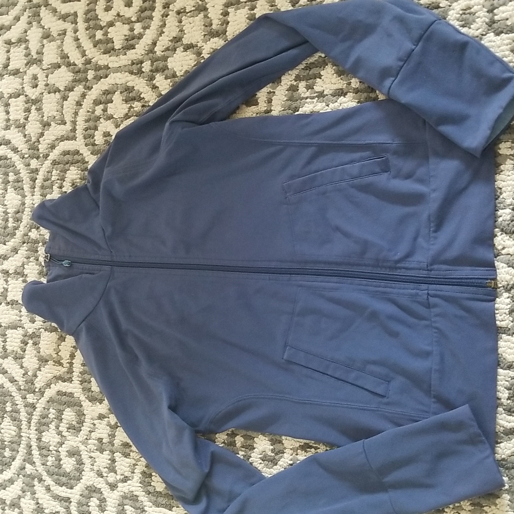 (L) Tuff Athletics Zip Up Light Sweater Activewear Athletic Workout Running Gym